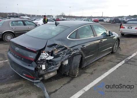 2020 Hyundai Sonata Hybrid Limited z USA, uszkodzony, nr VIN KMHL54JJ7LA011066